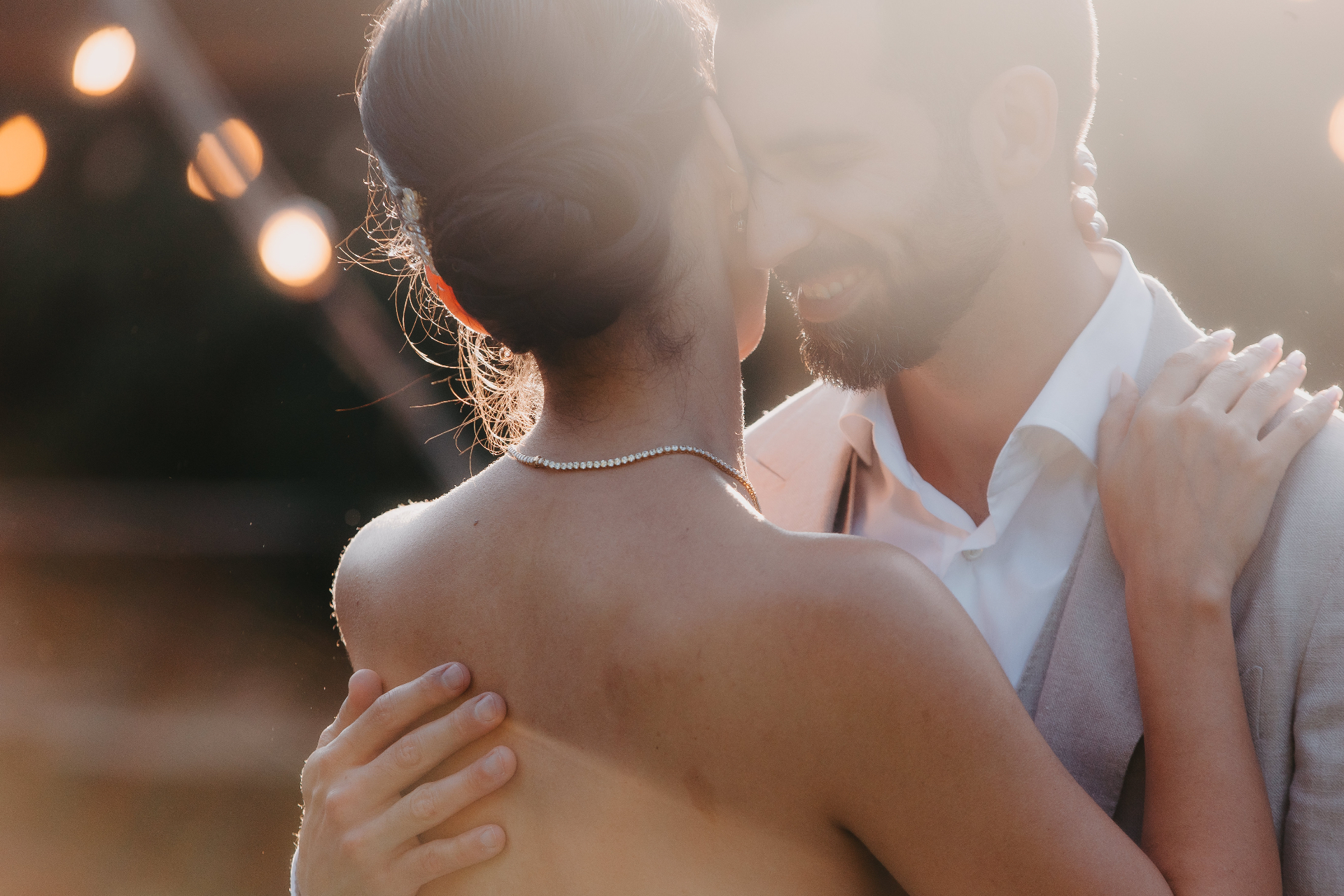 Paarshoot im goldenen Licht